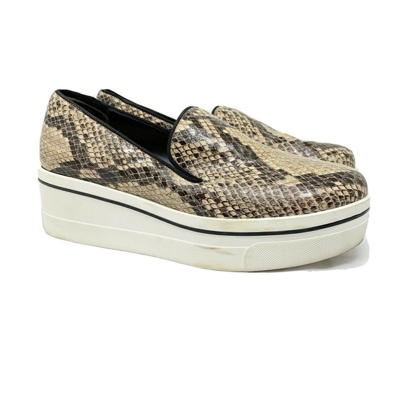 Stella McCartney Binx Python Slip-On Sneakers - Picture 1 of 10